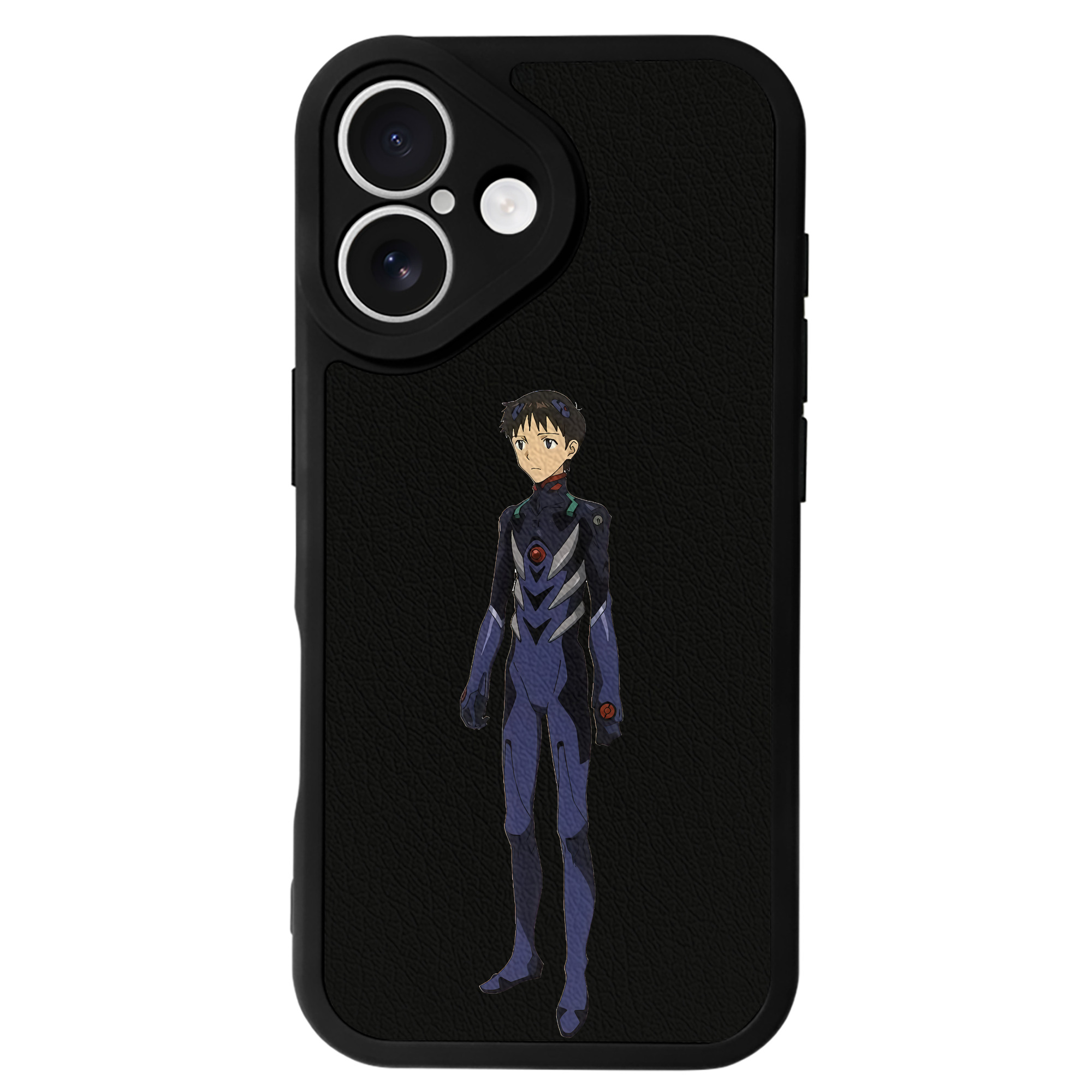 （画像用） EVA 新世紀エヴァンゲリオン 【iPhone 16シリーズ対応】シリコンスマホケース（レザー調） 材質：シリコン